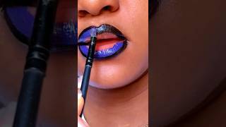 Weird Lip Combo?😯😯 #liptutorial #lipstick #ombrelips #lipcombo #makeup #lipgloss #lipsticktutorial