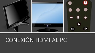 Conexión HDMI al PC l Cómo conectar una segunda pantalla al computador HDMI