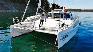 A DAY IN THE LIFE Living on a Catamaran in the SAN JUAN ISLANDS