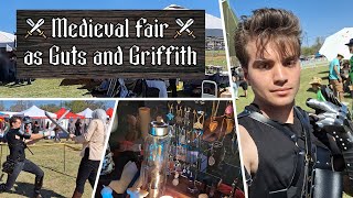 Visiting a Medieval Fair as Guts and Griffith from Berserk