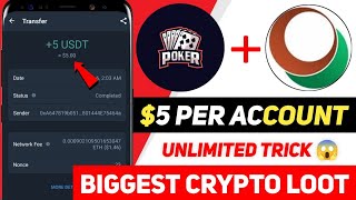 5$ Instant Withdraw In Qpoker 😍 Cassava Loot 🔥 New Crypto Loot