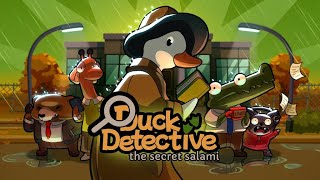 Duck Detective: The Secret Salami FULL PC Playthrough ~ All Achievements ~ No Commentary