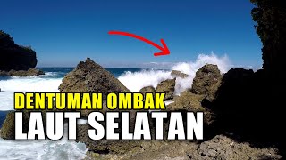 Tiada Henti Dentuman Ombak laut selatan - info terkini laut selatan blitar..