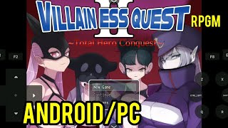 Villainess Quest 2 rpgm gameplay Android/PC @Gameflix