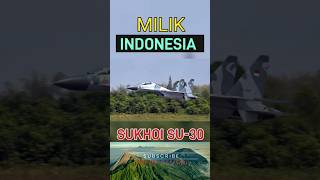 Pesawat SUKHOI Milik Indonesia #shortsvideo #shorts