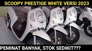 SCOOPY PRESTIGE WHITE VERSI 2023 #hondascoopy #scoopyprestige #scoopy2023 #allnewscoopy #scoopybaru