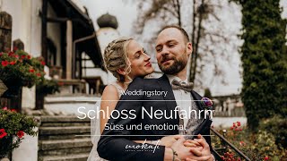 Magische Hochzeitsmomente im Schlosshotel Neufahrn mit Andy und Claudia