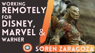 Art Heroes Podcast ep.36 - Working remotely for Disney, Warner & Marvel with Soren Zaragoza