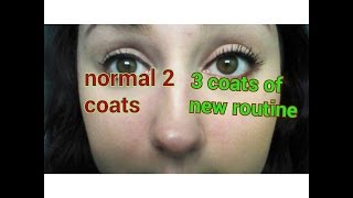 MUST see mascara routine!!!!