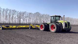 Claas Xerion 5000 и Bednar SM18000 супер тандем и отличный результат!