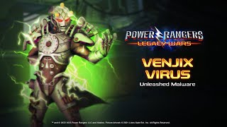 Venjix Virus - Unleashed Malware | Official Moveset | Power Rangers: Legacy Wars