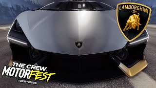 Using the LAMBORGHINI REVUELTO in the Grand Race **CRAZY ACCELERATION** - The Crew Motorfest