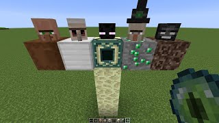 what if you create a MIX ENDER VILLAGER in MINECRAFT #776