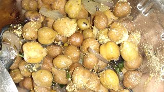 healthy kala chana fry amiti banantu tea time snacks deha pai bahut vala