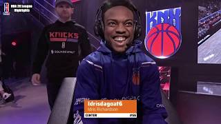 NBA 2K League Full Highlights | Knicks Gaming vs Heat Check Gaming | 23 May, 2018 | RS, W6