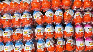 100 Yummy Kinder Surprise Egg Toys Opening - A Lot Of Kinder Joy Chocolate ASMR ||#1080p #dfgđ #AP