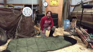 Guide Gear Fleece Lined Sleeping Bag Overview