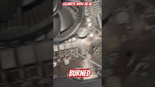 Gigabyte Z490 UD AC burned be carefull on this brand and model.... #gigabyte #pc #pcgaming