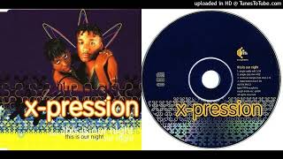 X-Pression - This Is Our Night - Maxi-Single - 1994