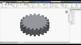 02  CREATE PINION WITH HELP OF DESIGN GENERATOR