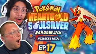 THIS ISNT FIRE?: Pokemon Heartgold & Soulsilver Randomizer Nuzlocke Race [EP17]