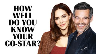 Katharine McPhee & Eddie Cibrian Play 'How Well Do You Know Your Co-Star?' | Marie Claire