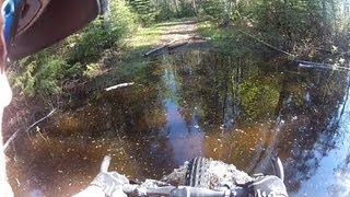 Surly Pugsley Necromancer Fat Bike. Pond Crossings. Gopro Hero2.