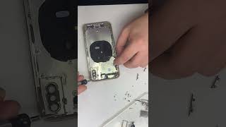 iPhone Xs – Back cover replacement [tutorial including reassembly] #repair #apple #asmr #iphone