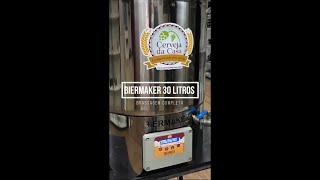 BierMaker 30L - Panela automatizada single vessel para produção de cerveja