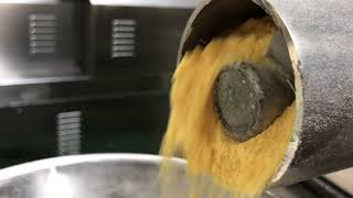 snacks making extruder video