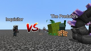 Inquisitor vs The Predators  Minecraft  Mob Battle