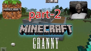 granny house build in Minecraft game part-2