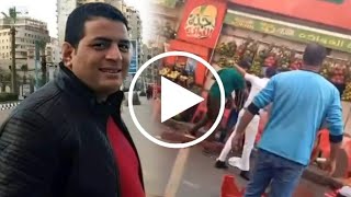 شاهد  مقتل  حمص  صاحب  قهوه  اسوان  في الكوربه في مصر الجديده (تفاصيل وأسباب الحادث)محزن جدا