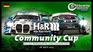 🇩🇪 LIVE: Digitale Nürburgring Langstrecken-Serie Community Cup, H&R 3h-Rennen