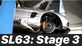 Проект Mercedes SL63 amg Stage 3 замена турбин. Неожиданный поворот событий