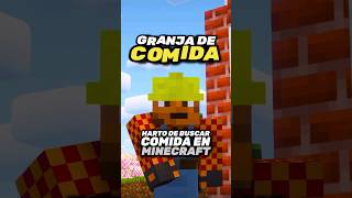 🥚 ¡La GRANJA de COMIDA más FÁCIL de Minecraft! 🐓