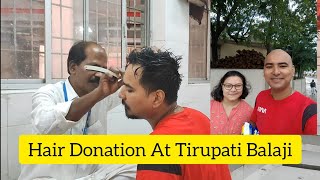 Hair Donation in Tirupati Balaji Temple | Kalyan katta | Darshan ki Taiyari | Tirumala Head Shave