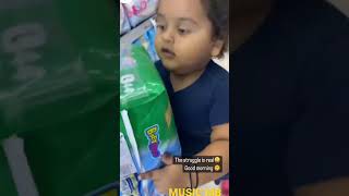 LITTLE BABY DOING SHOPPING #BABY #CUTE #SEET #FUNNY #CUTEST #Viral #shorts #trending  #songs