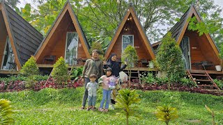 LIBURAN BERMAIN SERU || GLAMPING DI DE WINDS VILLA PUNCAK BOGOR