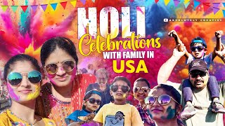 Colorful Holi Festivities In The Usa With Loved Ones | Happy Holi | ABSOLUTELY CREATIVE