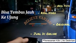 BENER GAK YA Lampu CREE OWL 2 LED Laser Gun BISA TEMBUS JAUH KE UJUNG? | REVIEW | Believe Variasi