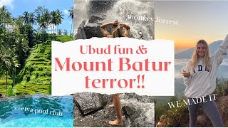 4 DAYS IN UBUD | VLOG | Sacred Monkey Forrest, Mount Batur Sunrise Trek & Cretya Pool Club