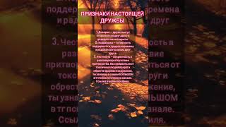 Признаки настоящей дружбы #психология #друзья #дружба #отношения