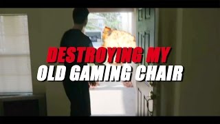 DESTROYING MY GAMING CHAIR AT THE RED HOUSE!! - Q&A #1