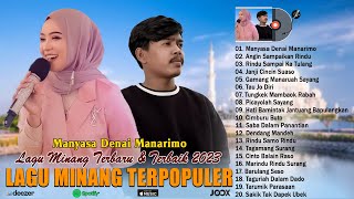 TOP HITS MINANG TERPOPULER 2023 ~ Kumpulan Lagu Minang Terbaik dan Terbaru ~ Paling Banyak Didengar