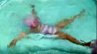 Selina swimming