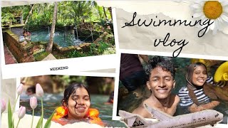 swimming vlog🤽‍♀️🏊‍♀️