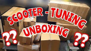 UNBOXING Scooter Tuning Teile | 11 Pakete - Was Ist Drin ?