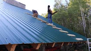 Will This Work?  Building A Structure To Slide A Prefab Roof Up In Place.