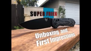 Benchmade Super Freek 560BK-1 Unboxing and First Impressions